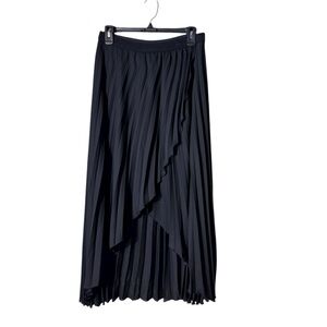 Womens‎ Asymmetrical Maxi Skirt Large Whimsigoth Fairy Grunge NYE Black Revenge